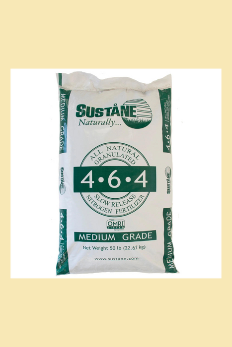 Sustane Granulated Fertilizer (4-6-4) Medium Grade - 50 lb Bag