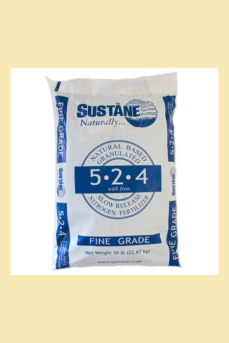Sustane Granulated Fertilizer (5-2-4) Medium Grade - 50 lb Bag