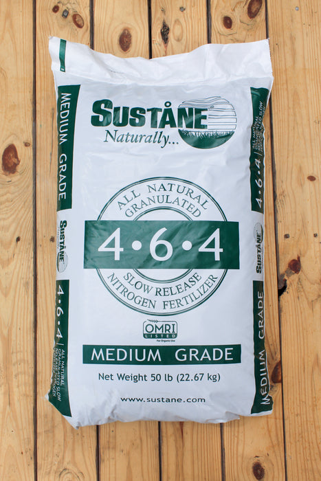 Sustane Granulated Fertilizer (4-6-4) Medium Grade - 50 lb Bag