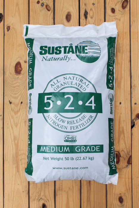 Sustane Granulated Fertilizer (5-2-4) Medium Grade - 50 lb Bag