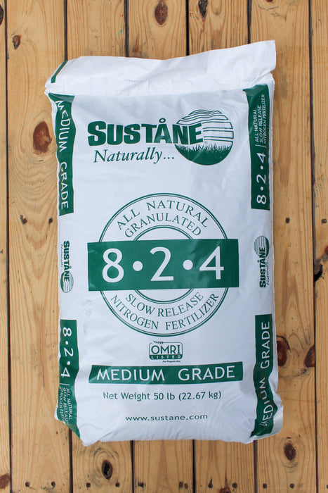 Sustane Granulated Fertilizer (8-2-4) Medium Grade - 50 lb Bag