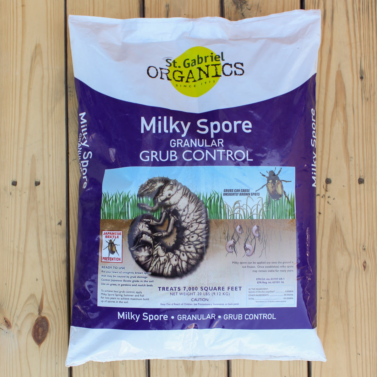 Milky Spore Granular Grub Control - 15 lb Bag — Seven Springs Farm Supply